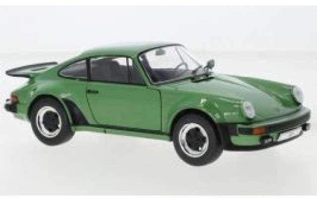 1974 ポルシェ 911 ターボ (930) メタリックグリーン/ WHITEBOX  1/24 ミニカー