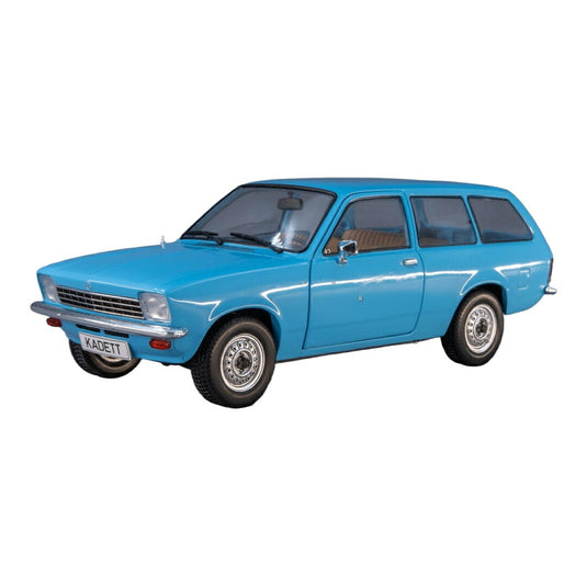 Opel Kadett C Caravan 1973 ライトブルー ダイキャストモデル ミニカー /WHITEBOX 1/24