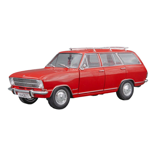 Opelオペル Kadett B Caravan 1965 レッド ダイキャストモデル ミニカー /WHITEBOX 1/24
