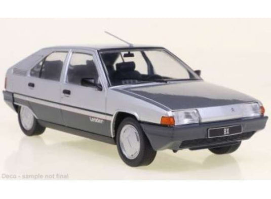 1985 Citroen BX リーダー シルバー/WHITEBOX 1/24ミニカー