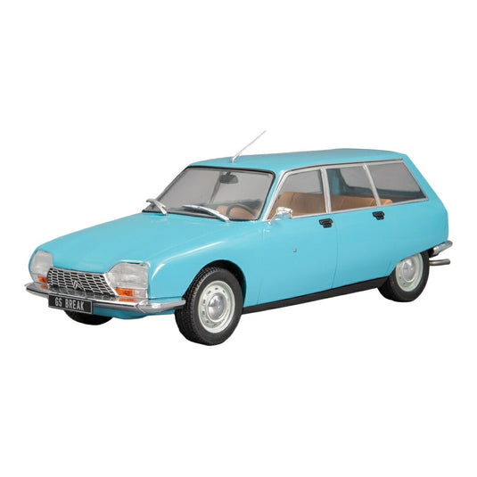 Citroenシトロエン GS Break 1971 ライトブルー ダイキャストモデル ミニカー /WHITEBOX 1/24