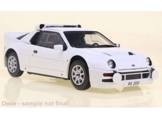 1984 フォード RS 200 ホワイト/ WHITEBOX  1/24 ミニカー