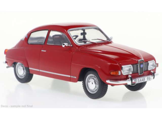 1970 サーブ 96 V4 レッド/ WHITEBOX  1/24 ミニカー