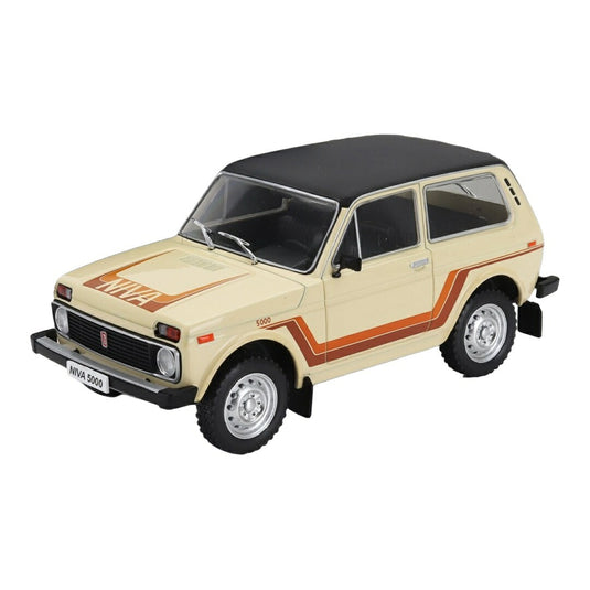 Ladaラーダ NIVAニーヴァ 5000 1980 ベージュ / WHITEBOX 1/24 ミニカー