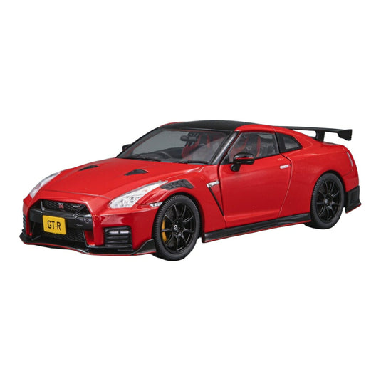 Nissan日産 GT-R R35 Nismo 2021 レッド ダイキャストモデル ミニカー /WHITEBOX 1/24