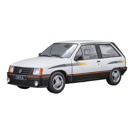 Opel Corsa A SR 1985 ホワイト ダイキャストモデル ミニカー /WHITEBOX 1/24