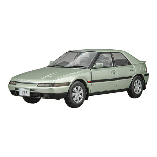 Mazdaマツダ 323 F 1989 ライトグリーンメタリック ダイキャストモデル ミニカー /WHITEBOX 1/24