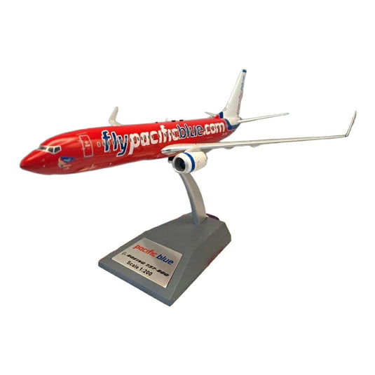 パシフィック・ブルー航空 Pacific Blue Airlines ボーイング 737-8FE / Aviation 200 1/200 飛行機模型 旅客機