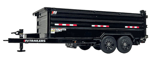 PJ Dump DM トレーラー ブラック / Weiss Brothers 1/50 建設機械模型 工事車両