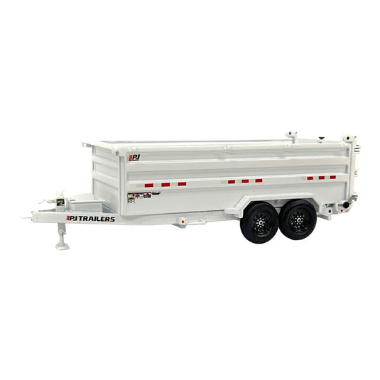 PJ Dump DM Trailer White / Weiss Brothers 1/50 模型
