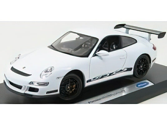 PORSCHE 911 997 GT3RS 2010 WHITE/WELLY 1/18ミニカー