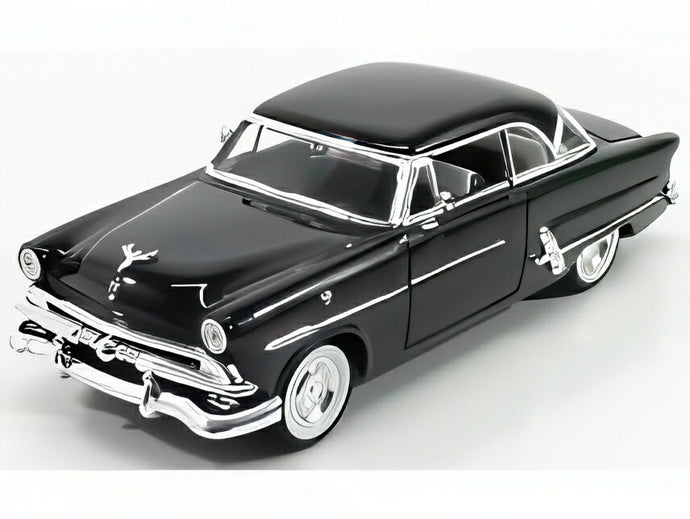 【予約】FORD USA CRESTLINE VICTORIA 1953 ブラック/ WELLY 1/24 ミニカー