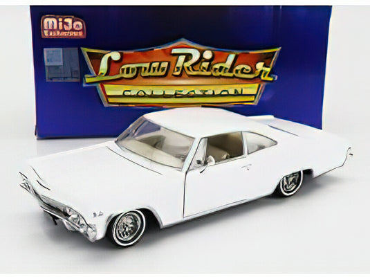 【予約】CHEVROLET IMPALA SS 396 クーペ ローライダー 1965 ホワイト/ WELLY 1/24 ミニカー