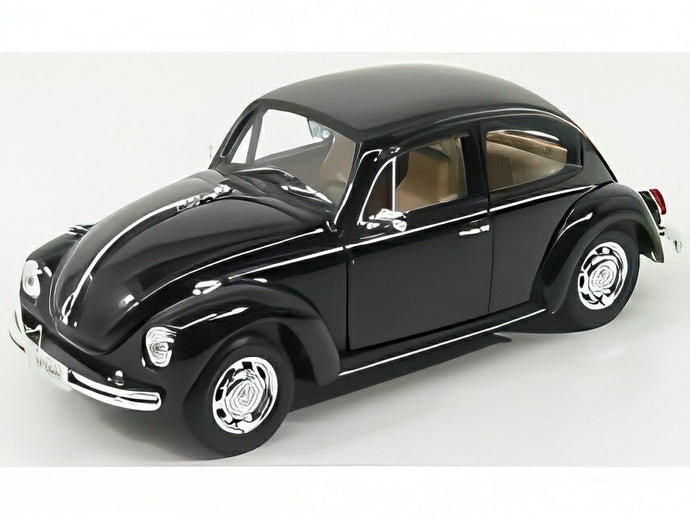 【予約】VOLKSWAGEN BEETLE 1302 1971 ブラック/ WELLY 1/24 ミニカー
