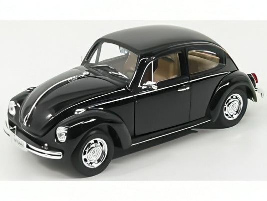 【予約】VOLKSWAGEN BEETLE 1302 1971 ブラック/ WELLY 1/24 ミニカー
