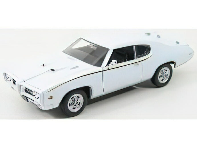 【予約】PONTIAC GTO 1969 ホワイト/ WELLY 1/24 ミニカー