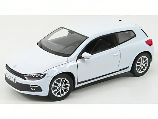 【予約】VOLKSWAGEN SCIROCCO 2009 ホワイト/ WELLY 1/24 ミニカー