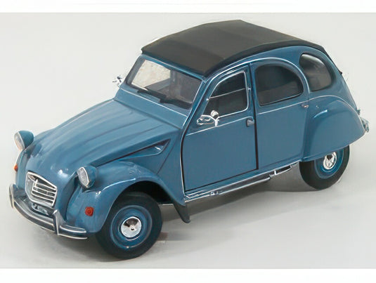 CITROEN 2CV 1982 BLUE/WELLY 1/24ミニカー