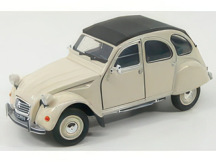 【予約】CITROEN 2CV 1982 アイボリー/ WELLY 1/24 ミニカー