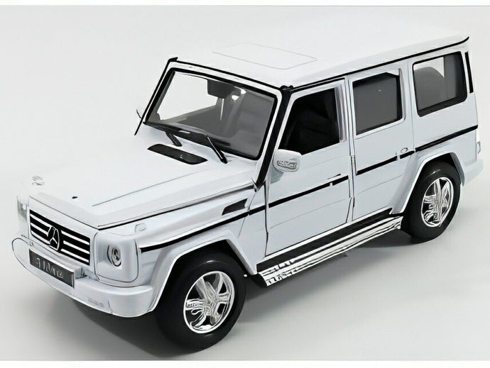 【予約】MERCEDES BENZ G-CLASS G500 V8 2009 ホワイト/ WELLY 1/24 ミニカー