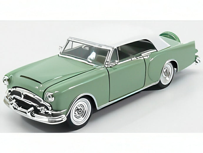 【予約】PACKARD CARIBBEAN カブリオレ クローズド 1953 ライトグリーン/ WELLY 1/24 ミニカー