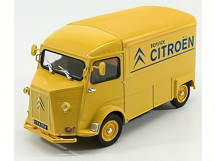 【予約】CITROEN TYPE HY バン SERVICE CITROEN 1969 イエロー/ WELLY 1/24 ミニカー