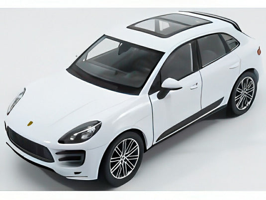 【予約】PORSCHE MACAN TURBO 2013 ホワイト/ WELLY 1/24 ミニカー