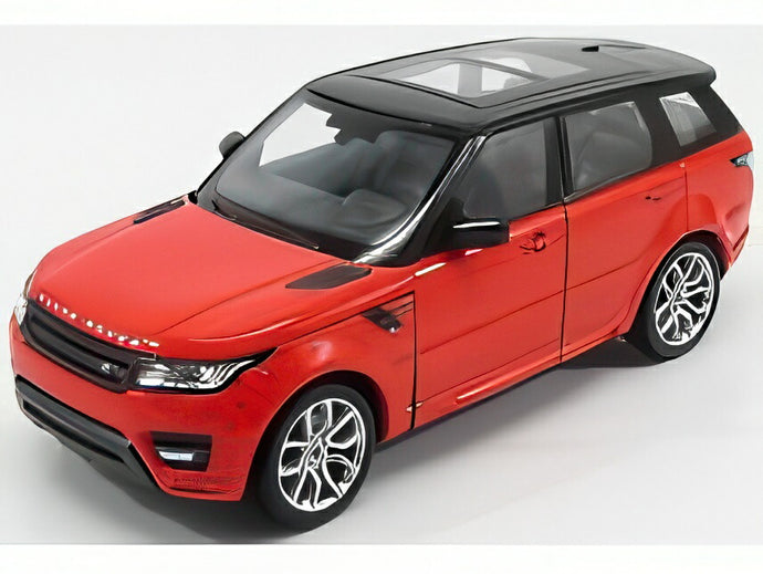 【予約】LAND ROVER RANGE ROVER SPORT 2014 オレンジメタリック/ブラック/ WELLY 1/24 ミニカー