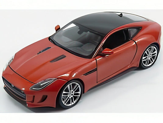 JAGUAR Fタイプ クーペ R 2014 カッパー/ WELLY 1/24 ミニカー