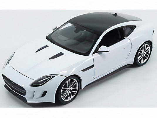 【予約】JAGUAR F-TYPE クーペ R 2014 ホワイト/ WELLY 1/24 ミニカー