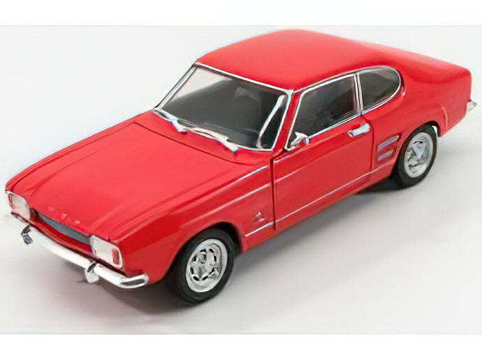 【予約】FORD ENGLAND CAPRI クーペ 1969 レッド/ WELLY 1/24 ミニカー