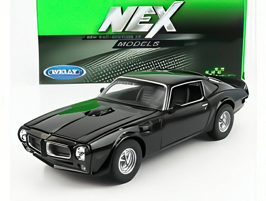 【予約】PONTIAC FIREBIRD TRANS-AM 1972 ブラック/ WELLY 1/24 ミニカー