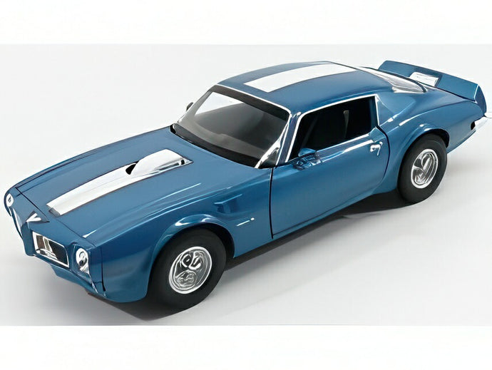 【予約】PONTIAC FIREBIRD TRANS-AM 1972 ブルーメタリック/ホワイト/ WELLY 1/24 ミニカー