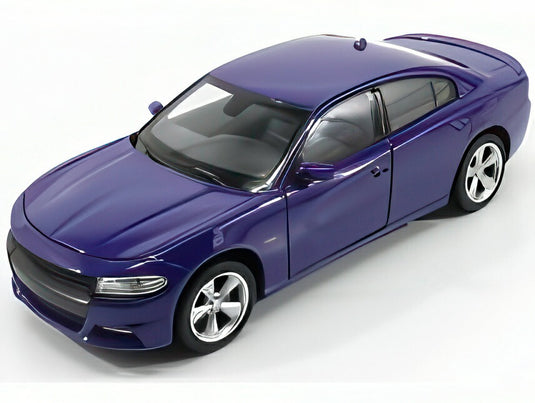 【予約】DODGE CHARGER R/T 4ドア 2016 パープル/ WELLY 1/24 ミニカー