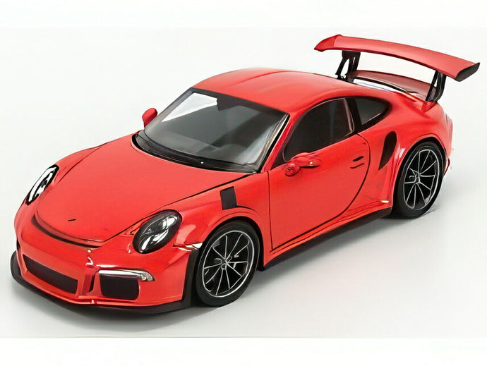 【予約】PORSCHE 911 991 GT3 RS クーペ 2015 ダークオレンジ/ WELLY 1/24 ミニカー