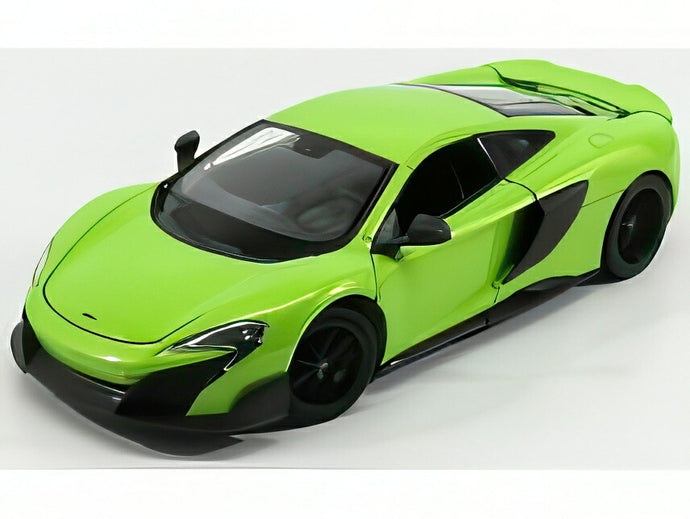 【予約】McLAREN 675LT 2015 ライトグリーンメタリック/ WELLY 1/24 ミニカー