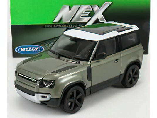 LAND ROVER NEW DEFENDER 90 2020 LIGHT GREEN MET/WELLY 1/26ミニカー