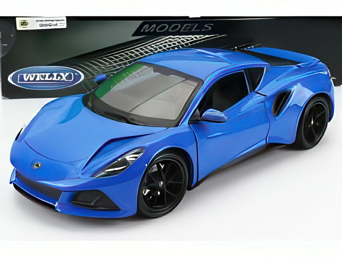 【予約】LOTUS EMIRA 2021 ブルー/ WELLY 1/24 ミニカー