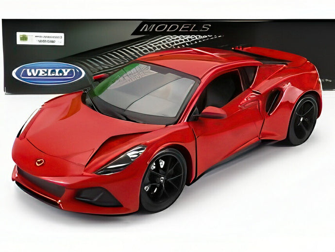 【予約】LOTUS EMIRA 2021 レッド/ WELLY 1/24 ミニカー