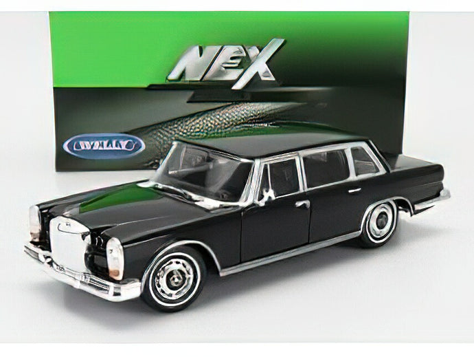 【予約】MERCEDES BENZ S-CLASS 600 PULLMAN (W100) 1963 ブラック/ WELLY 1/24 ミニカー
