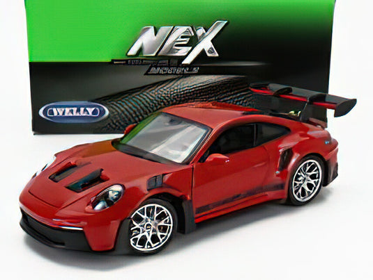 PORSCHE - 911 992 GT3 RS COUPE 2022 - RED/WELLY 1/24ミニカー