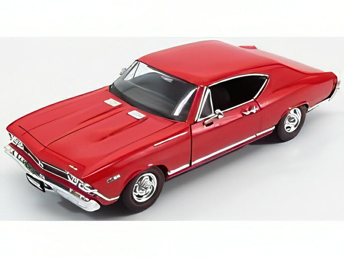 【予約】CHEVROLET CHEVELLE SS 396 1968 レッド/ WELLY 1/24 ミニカー