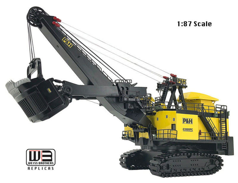 ギャラリービューアに画像をロードする, P&amp;H 4100XPC マイニングショベル / Weiss Brothers 1/87 建設機械模型 ミニチュア
