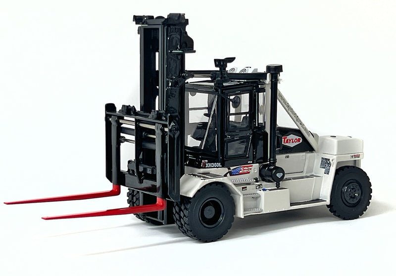 ギャラリービューアに画像をロードする, テイラー Taylor XH-360L フォークリフト ホワイト / Weiss Brothers 1/50 建設機械模型
