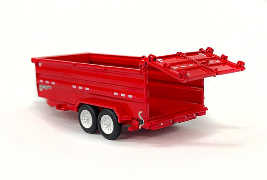 PJ Trailers ダンプトレーラー PJ Dump DM レッド / Weiss Brothers 1/50 建設機械模型