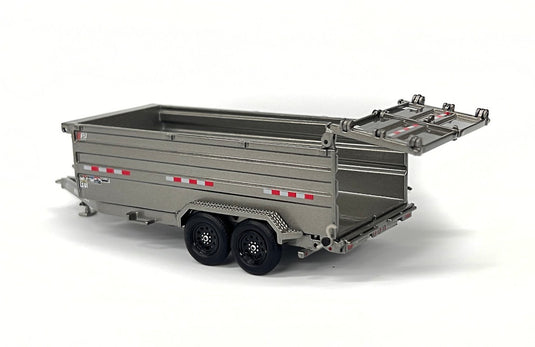 PJ Trailers ダンプトレーラー PJ Dump DM シルバー / Weiss Brothers 1/50 建設機械模型