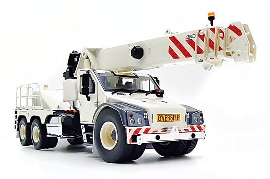 テレックス フランナ Terex Franna AT-40 ピック＆キャリークレーン テレックスホワイト仕様 / Weiss Brothers 1/50 建設機械模型