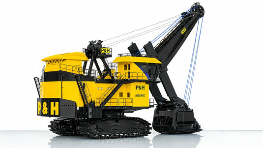 P&H 4800XPC マイニングショベル  / Weiss Brothers 1/50 建設機械模型 ミニチュア