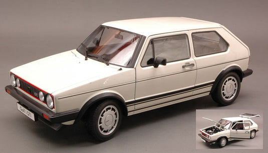 Volkswagenフォルクスワーゲン Golfゴルフ I GTI 1976 ホワイト / WELLY 1/18 ミニカー