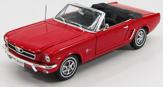 【予約】 Ford USAフォードUSA Mustangマスタング Cabrioletカブリオレ 1964 レッド / WELLY 1/18 ミニカー